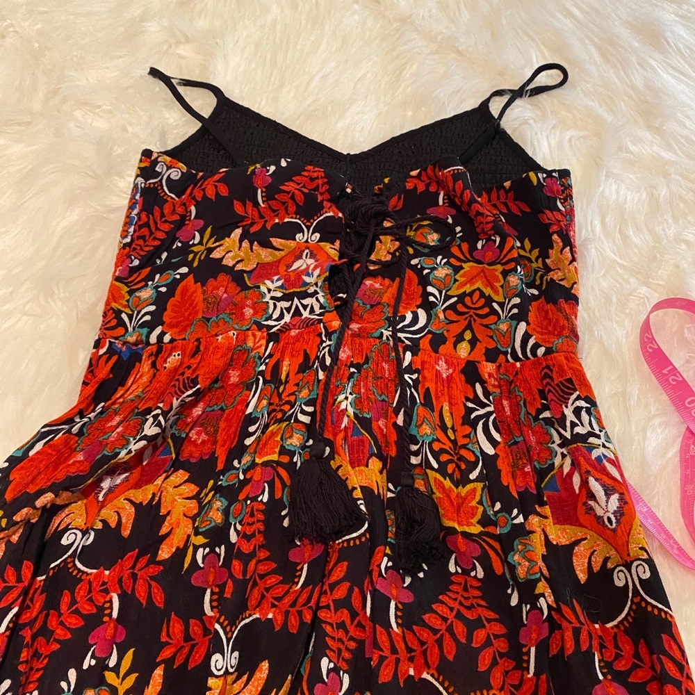 Band of Gypsies black, orange, & red boho dress size mediun - Picture 12 of 16